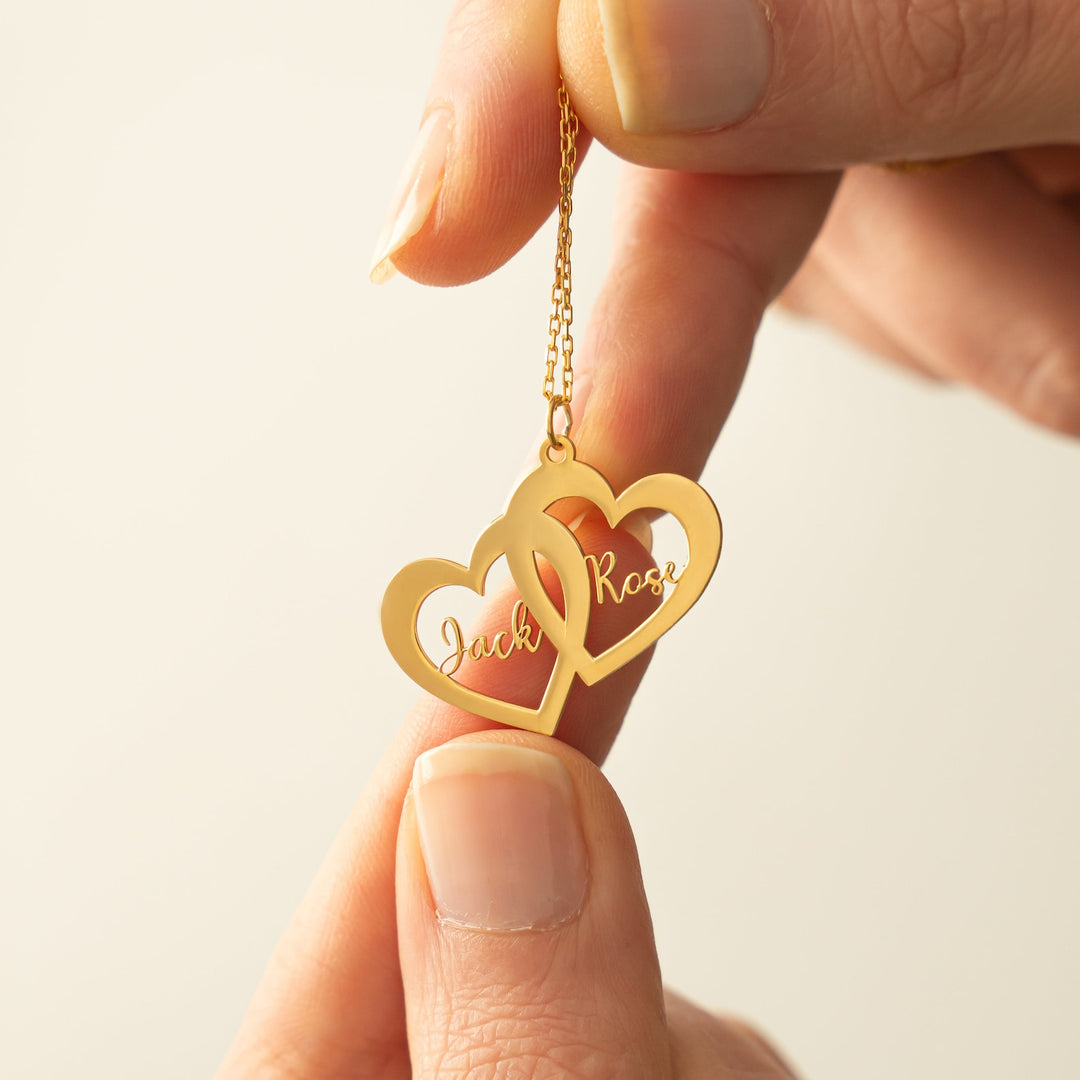 Forever Yours Heart Necklace - Personalized