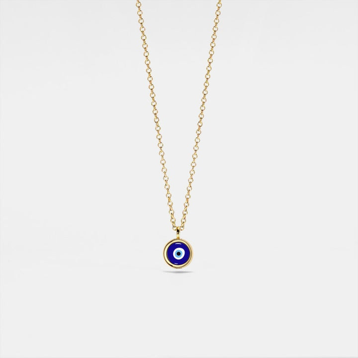 Dainty Evil Eye Protector Necklace