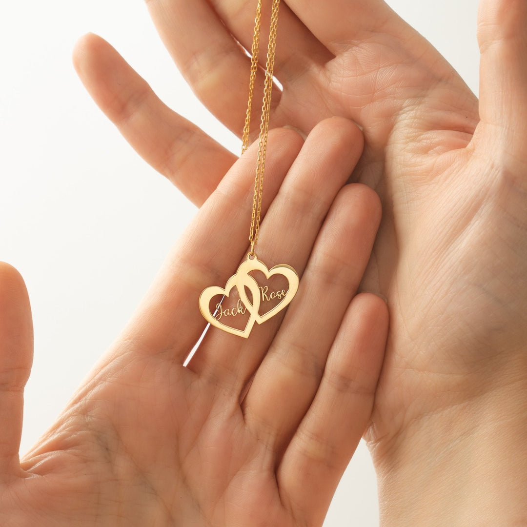 Forever Yours Heart Necklace - Personalized