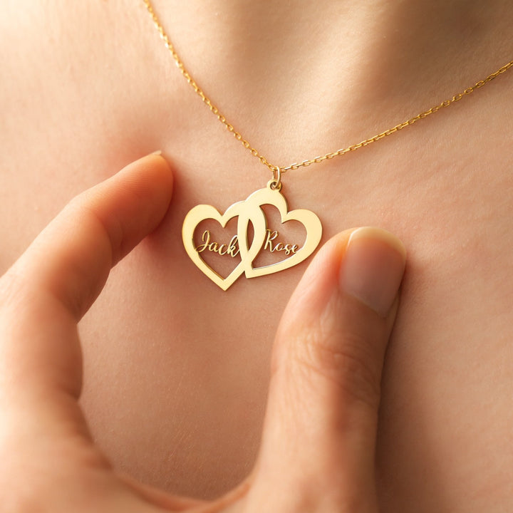 Forever Yours Heart Necklace - Personalized