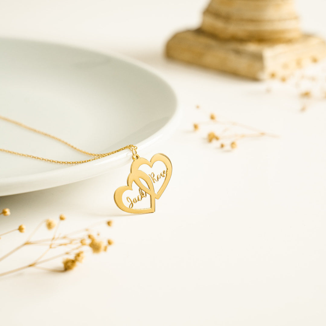 Forever Yours Heart Necklace - Personalized