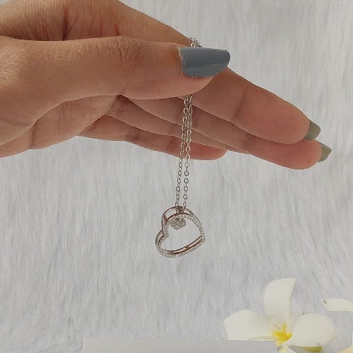 VESSIEL HEART PENDANT - 925 SILVER
