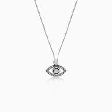AUSTERE EYE PENDANT - 925 SILVER