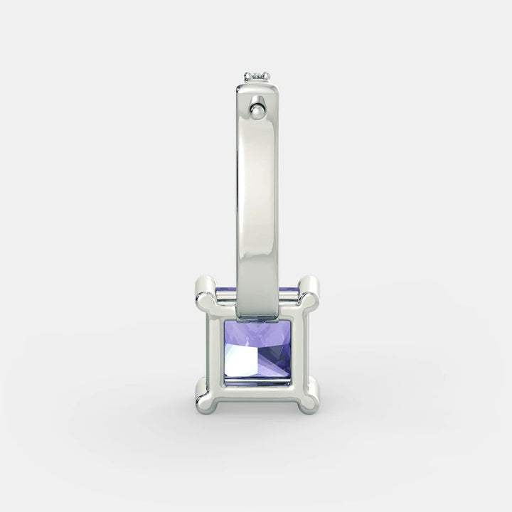 Ezra Amethyst Earrings - 925 SILVER