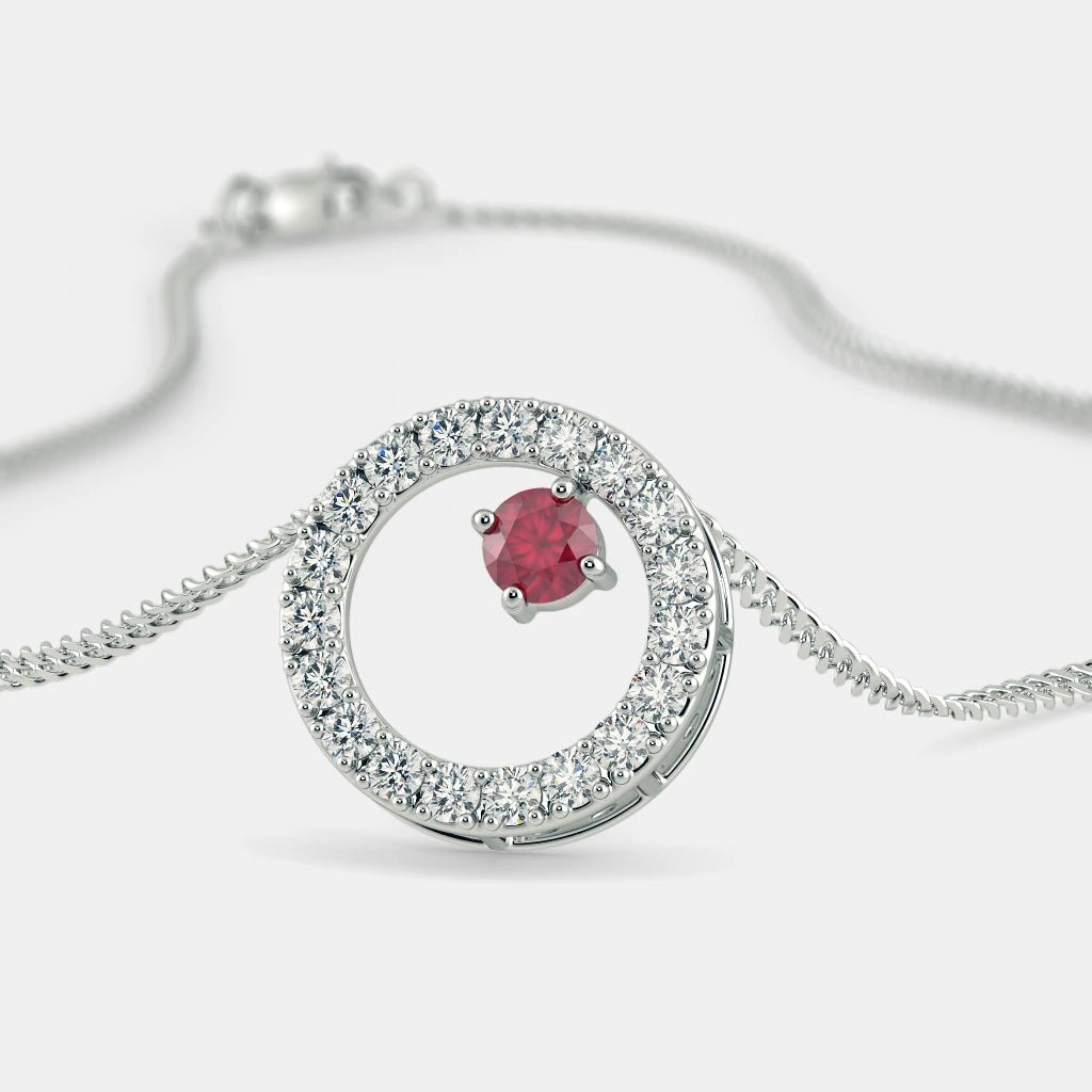 DRASTIC DIAMOND NECKLACE - 925 SILVER - SENSATION Pakistan