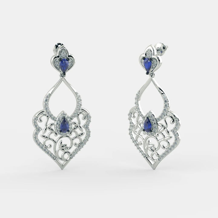 Exquisite Earrings - 925 SILVER - SENSATION Pakistan