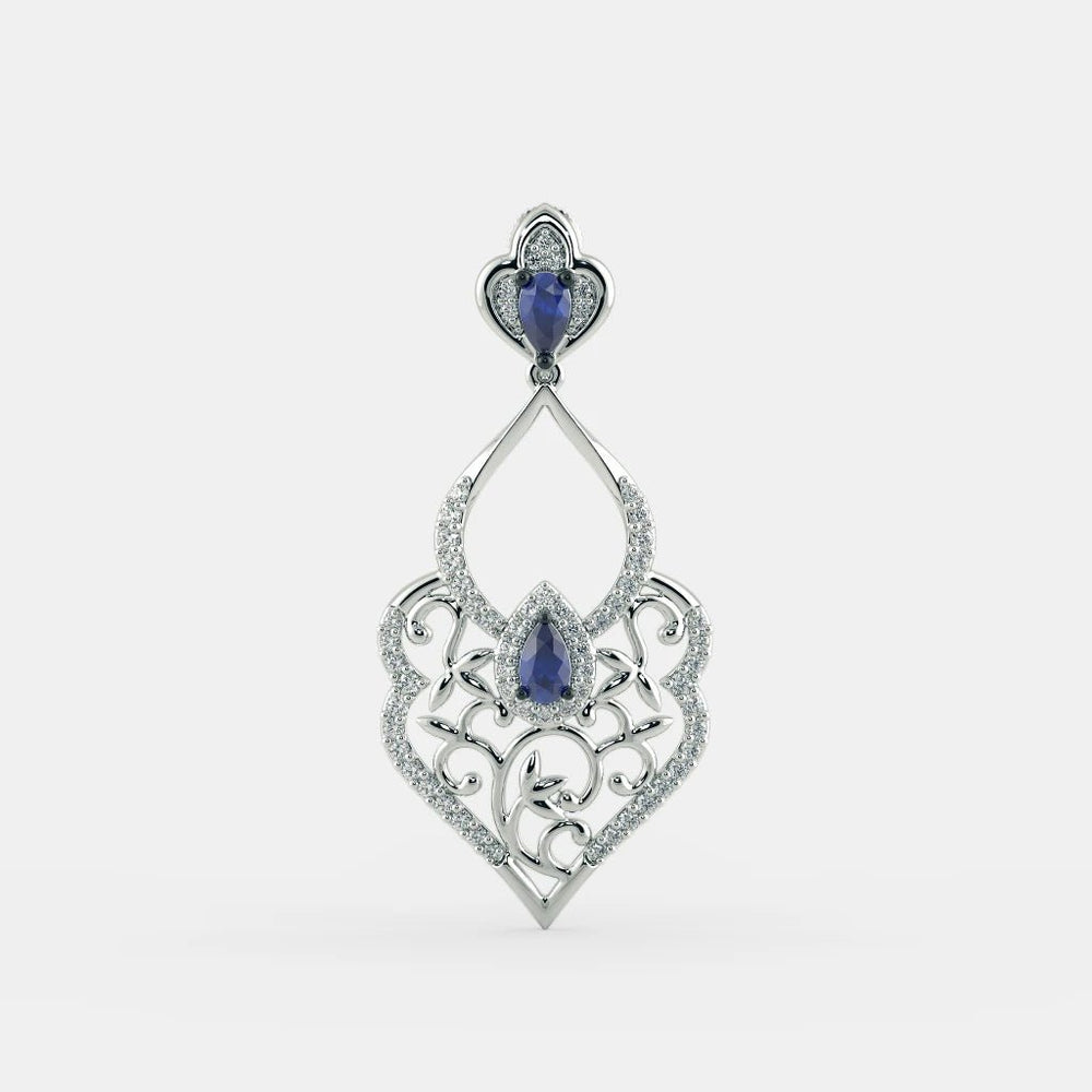 Exquisite Earrings - 925 SILVER - SENSATION Pakistan