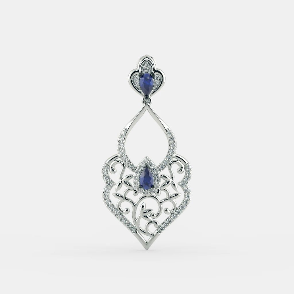 Exquisite Earrings - 925 SILVER - SENSATION Pakistan
