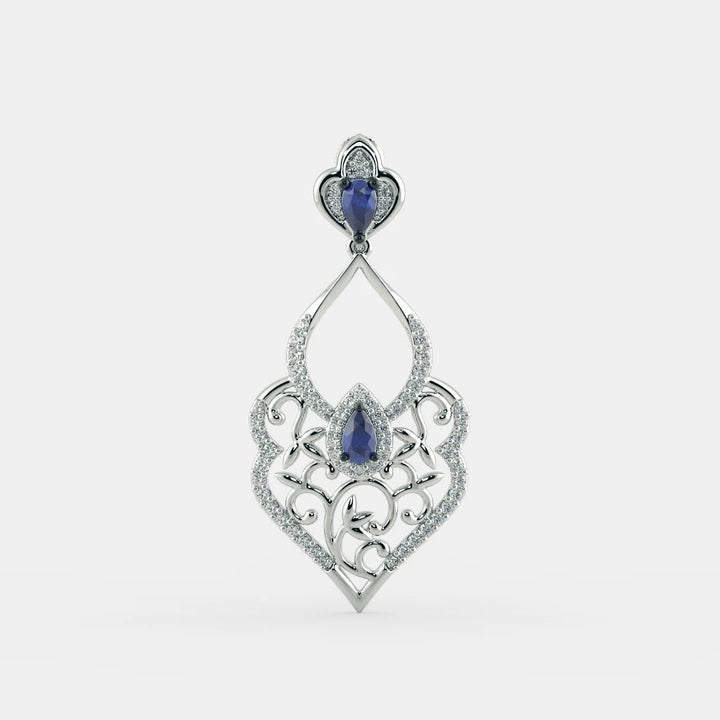 Exquisite Earrings - 925 SILVER - SENSATION Pakistan