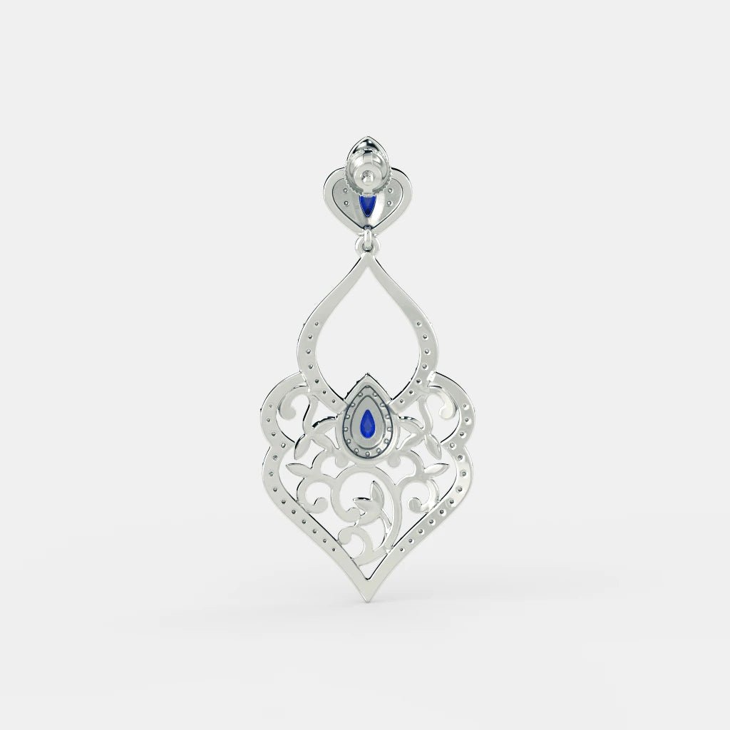 Exquisite Earrings - 925 SILVER - SENSATION Pakistan