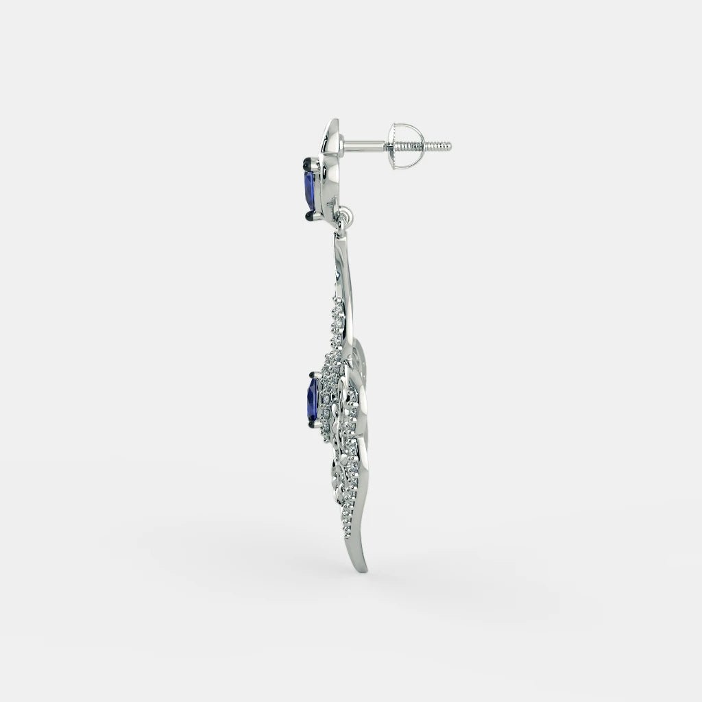 Exquisite Earrings - 925 SILVER - SENSATION Pakistan