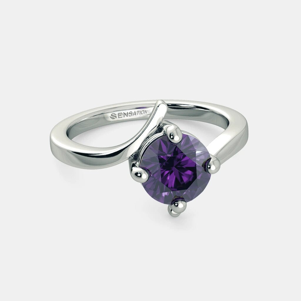 EZRA AMETHYST RING - 925 Silver - SENSATION Pakistan