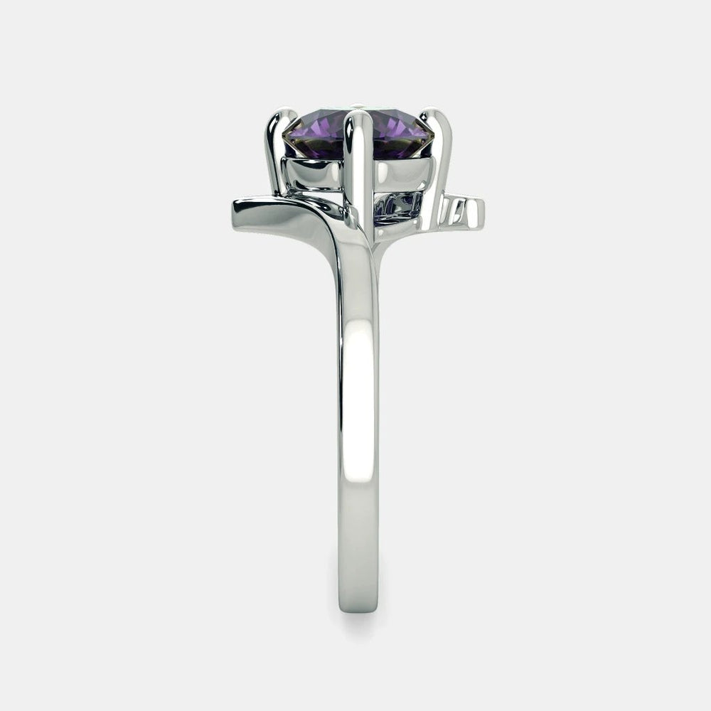EZRA AMETHYST RING - 925 Silver - SENSATION Pakistan