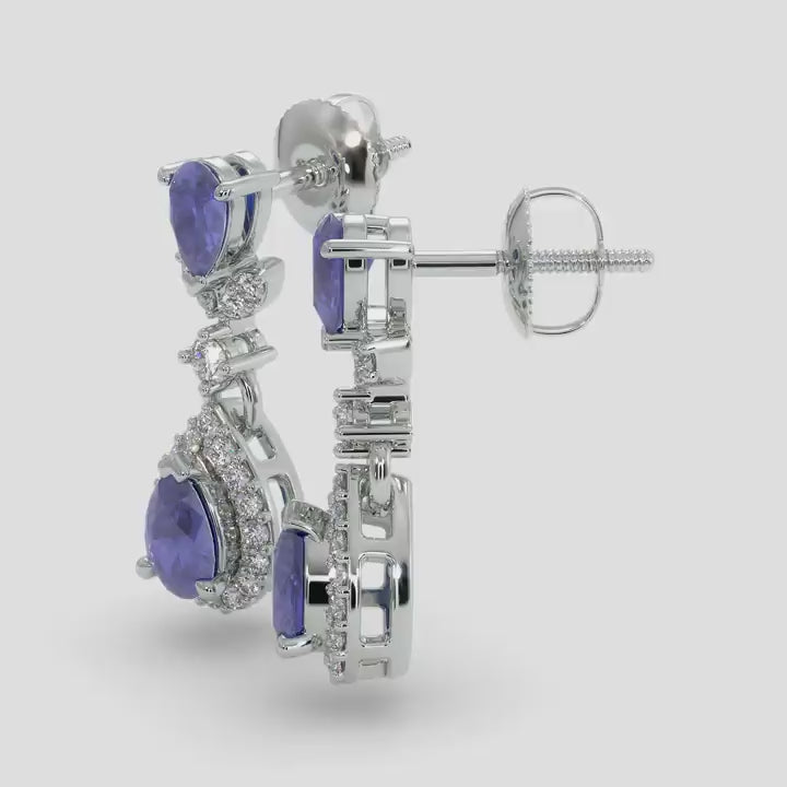 Luscious Earrings - 925 SILVER