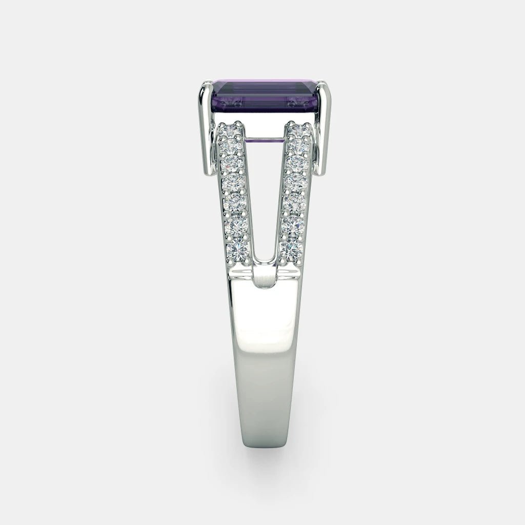 Premium Diamond Ring - 925 Silver - SENSATION Pakistan