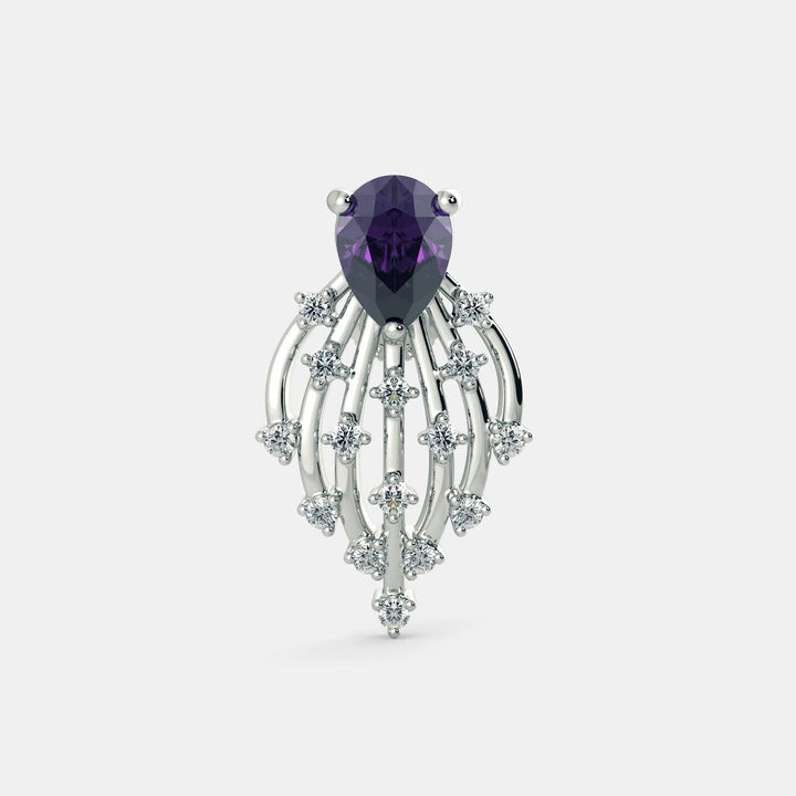 Purple Nile Earrings - 925 SILVER - SENSATION Pakistan