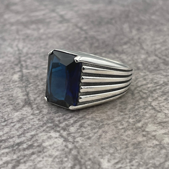 Titan Mark Sapphire Ring