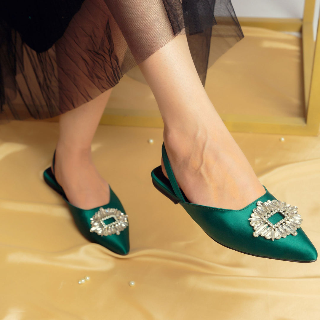 Isabella Pumps Green