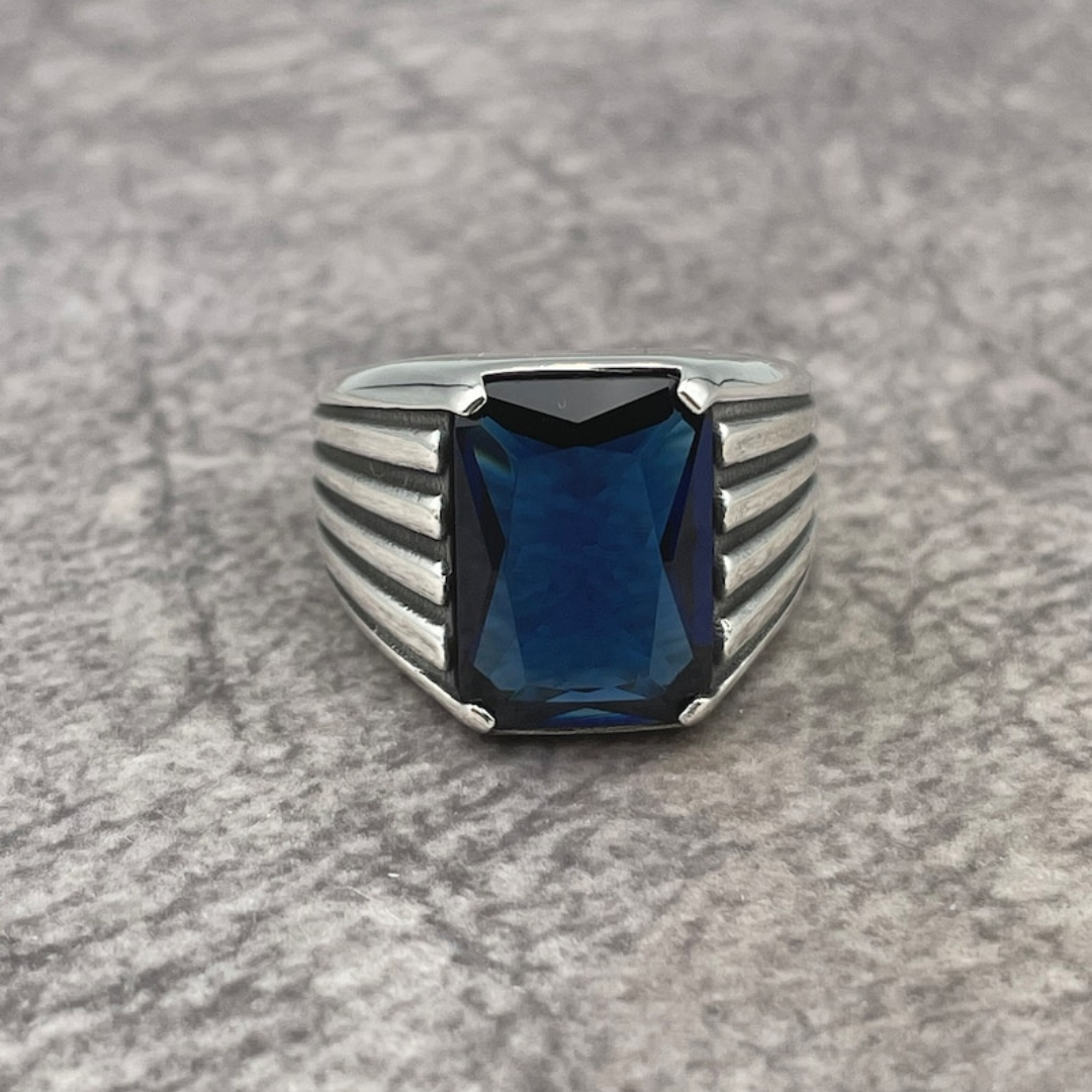 Titan Mark Sapphire Ring