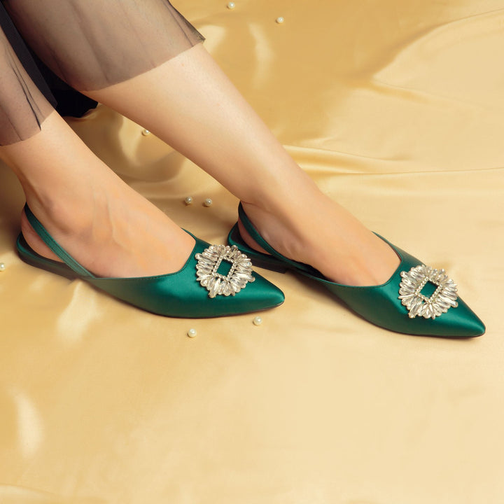 Isabella Pumps Green