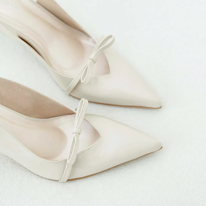 The Celine Heels White