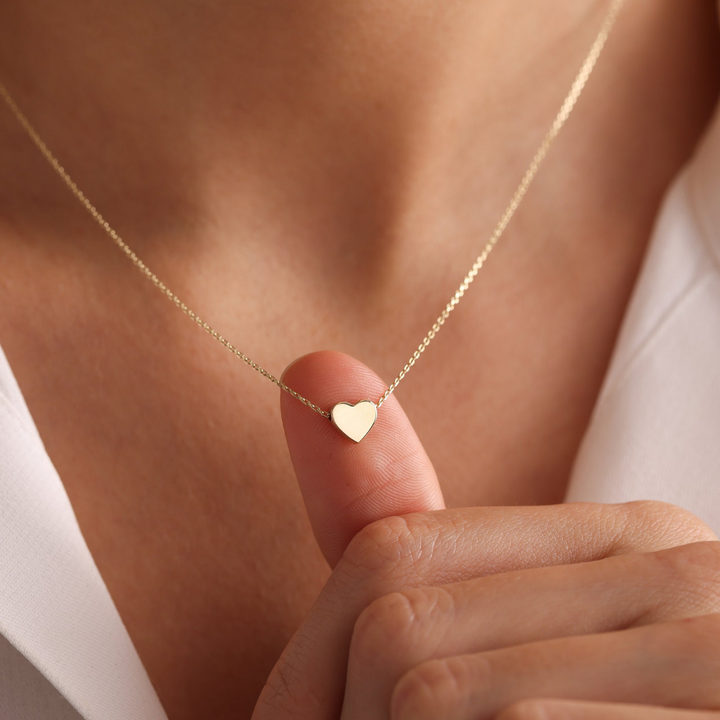 STONE HEART PENDANT