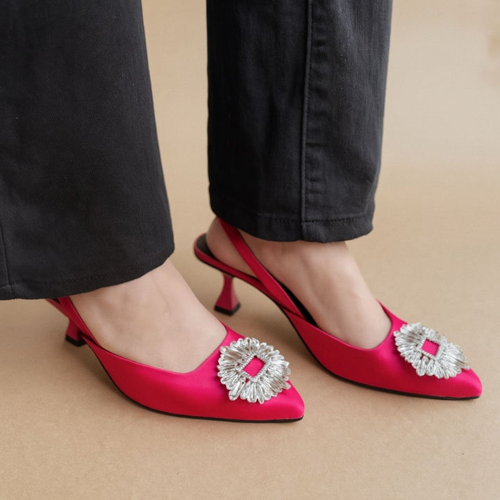 Isabella Heels - Hot Pink