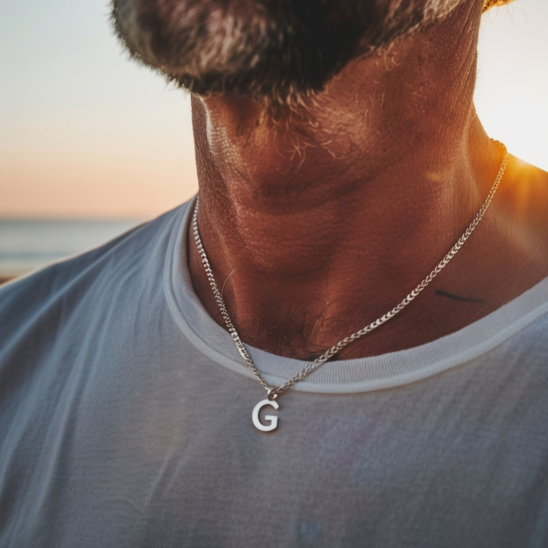 Men's InitialMark Necklace