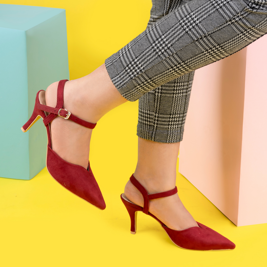 The Emma Pumps - Maroon