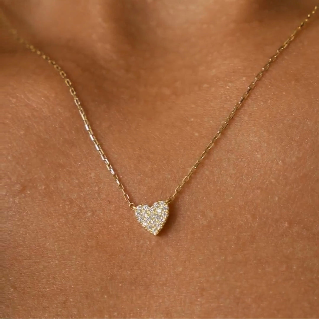 Sparkling Heart Pendant