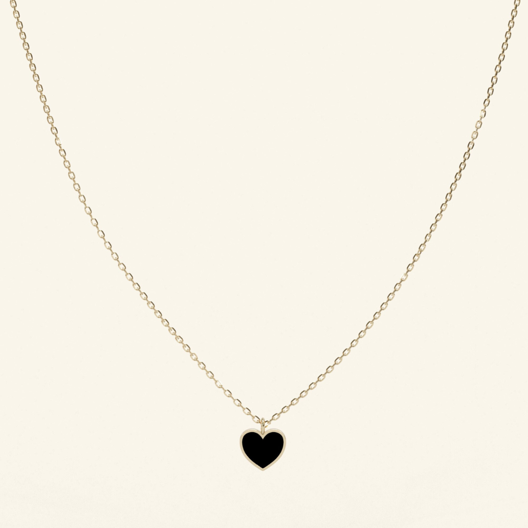Enduring Love Necklace | Black