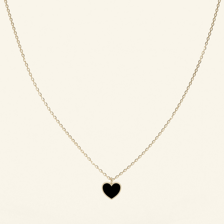 Enduring Love Necklace | Black