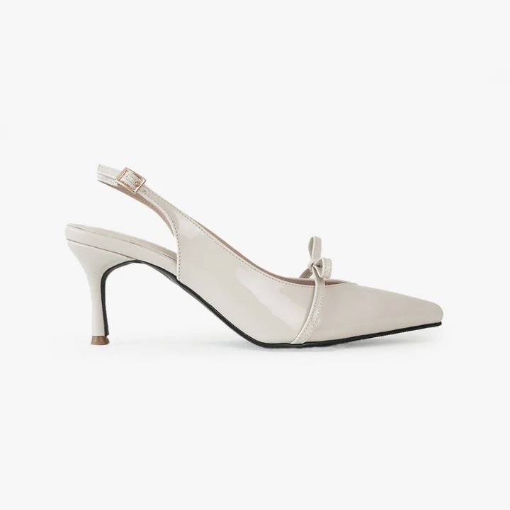 The Celine Heels White