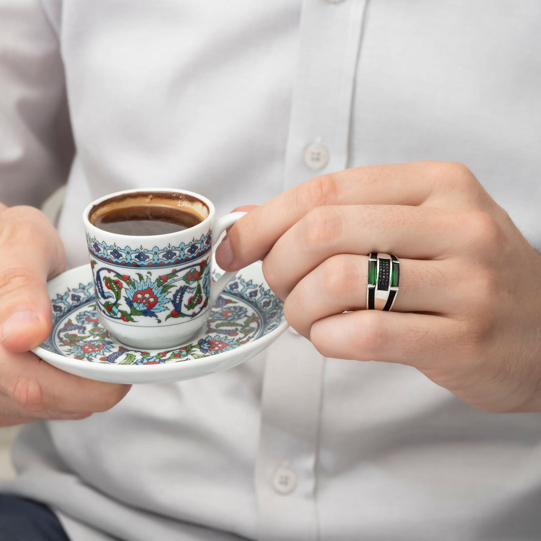 Sultan's Crest Multi-Stone Ring