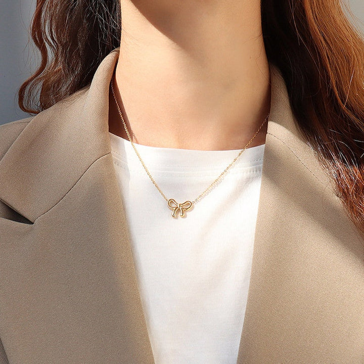 Bow Coquette Necklace