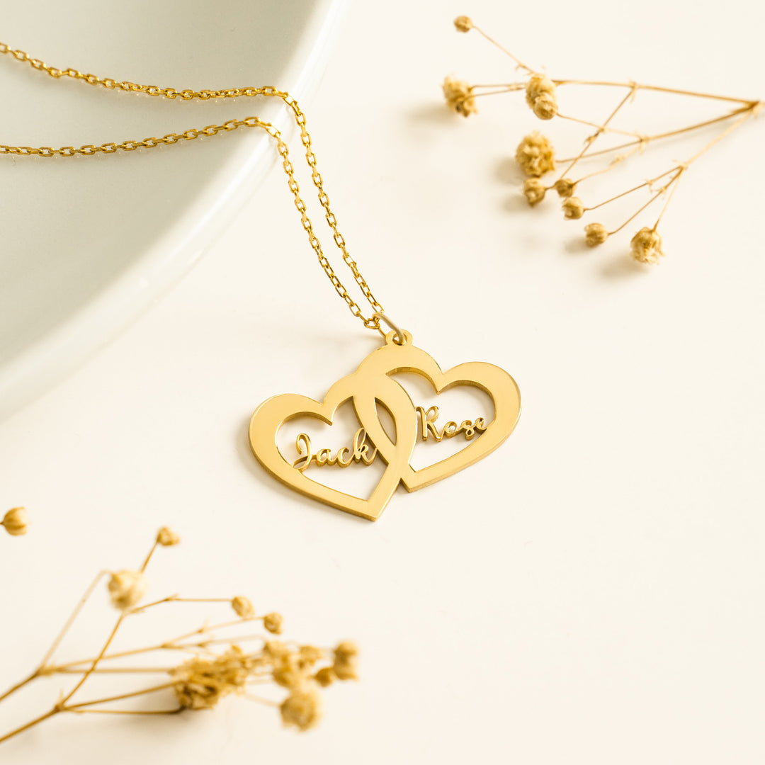 Forever Yours Heart Necklace - Personalized