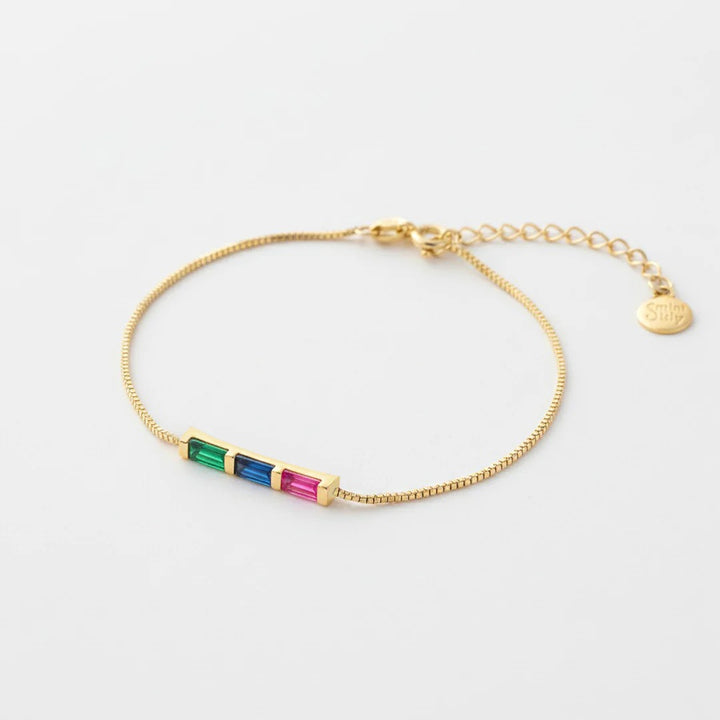 Dainty Birthstone Bracelet