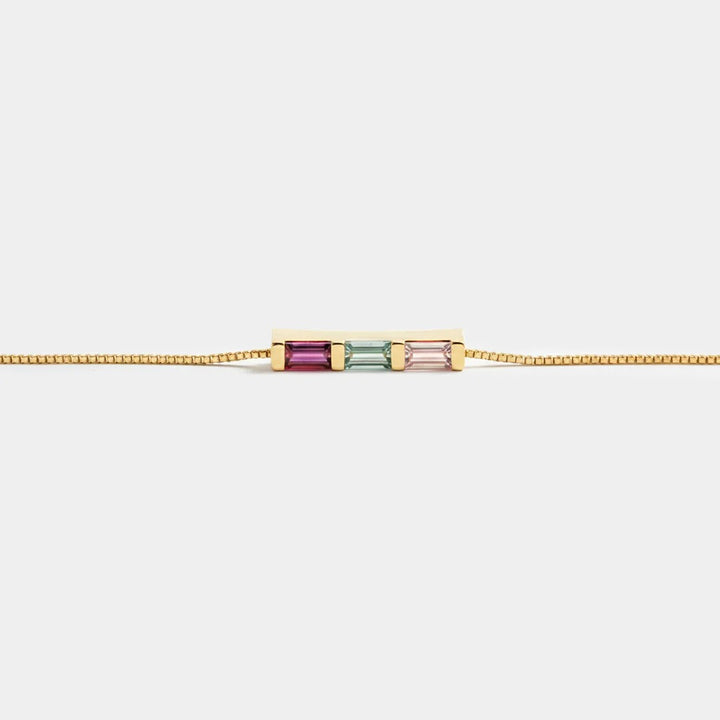 Dainty Birthstone Bracelet