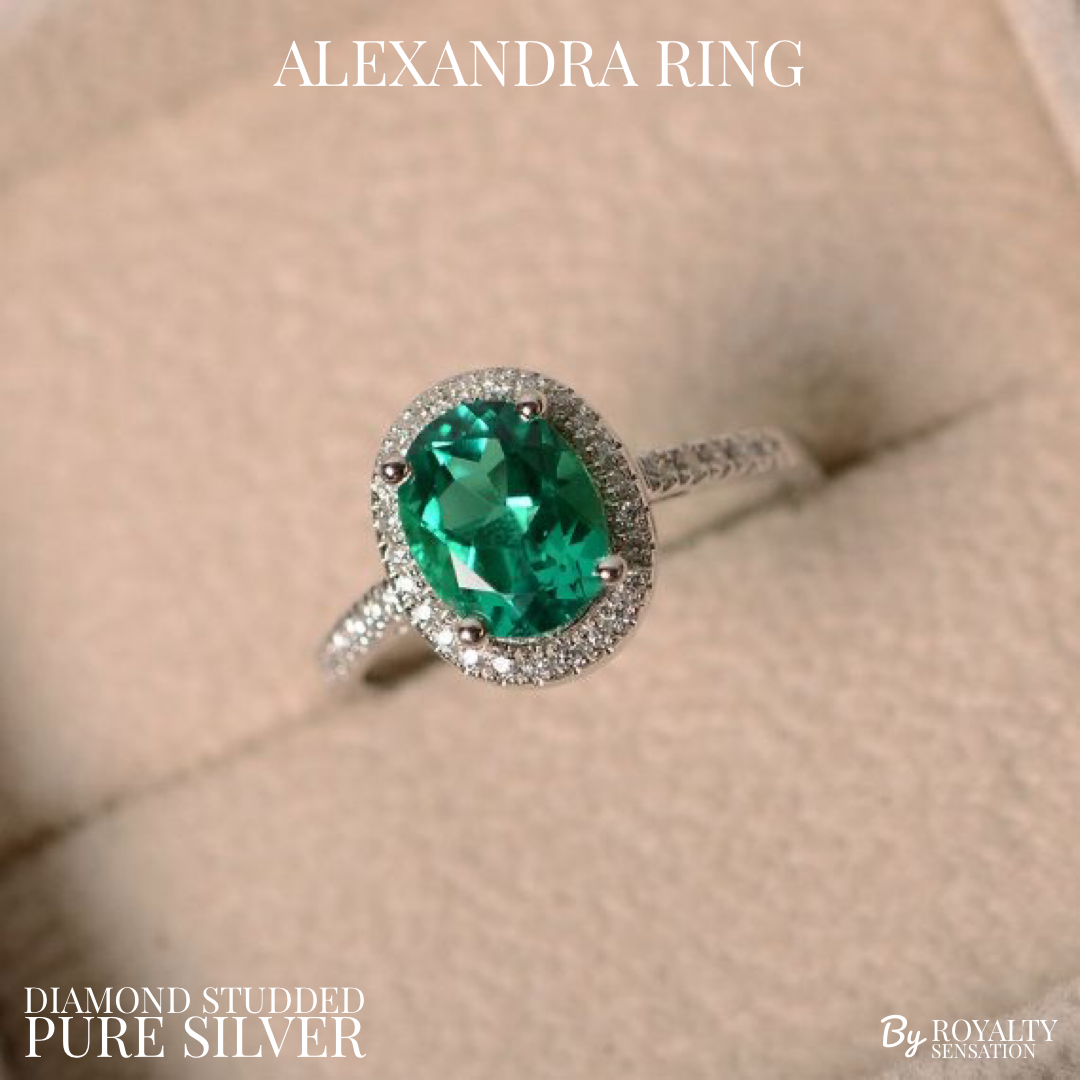 ALEXANDRA RING - PURE SILVER