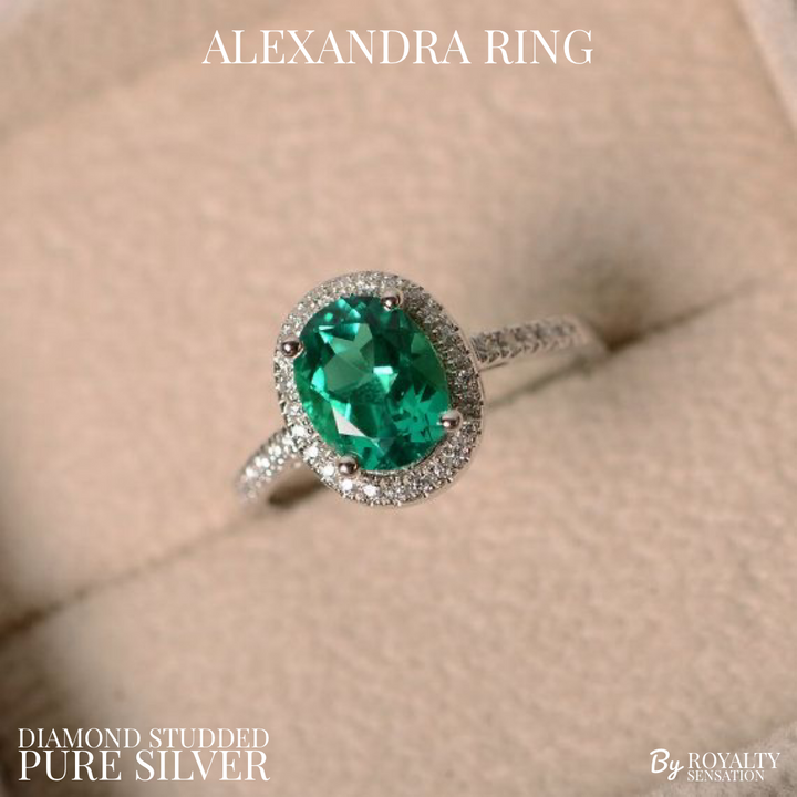 ALEXANDRA RING - PURE SILVER