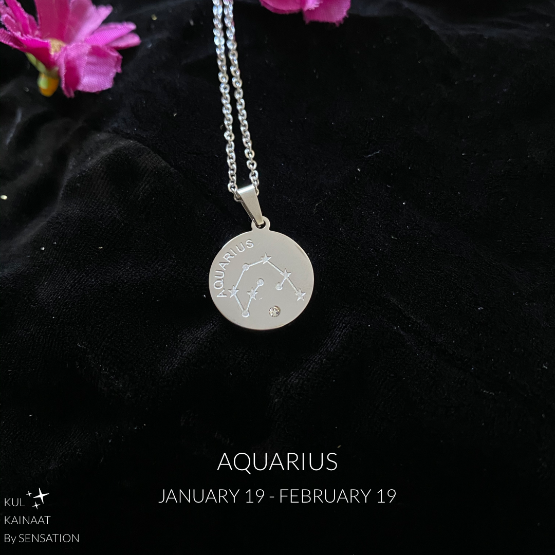 ZODIAC COIN NECKLACE - CONSTELLATION