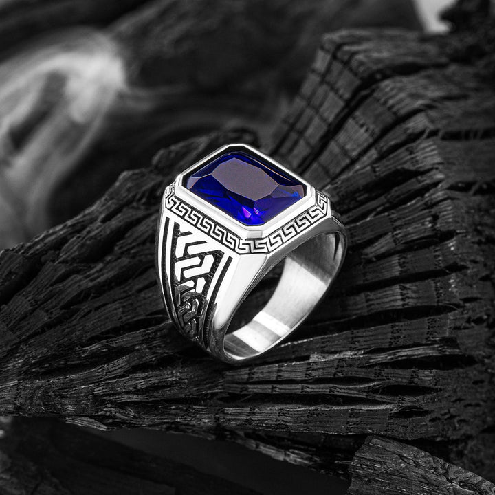 BLUE TURKISH MEN'S RING - SENSATION Pakistan