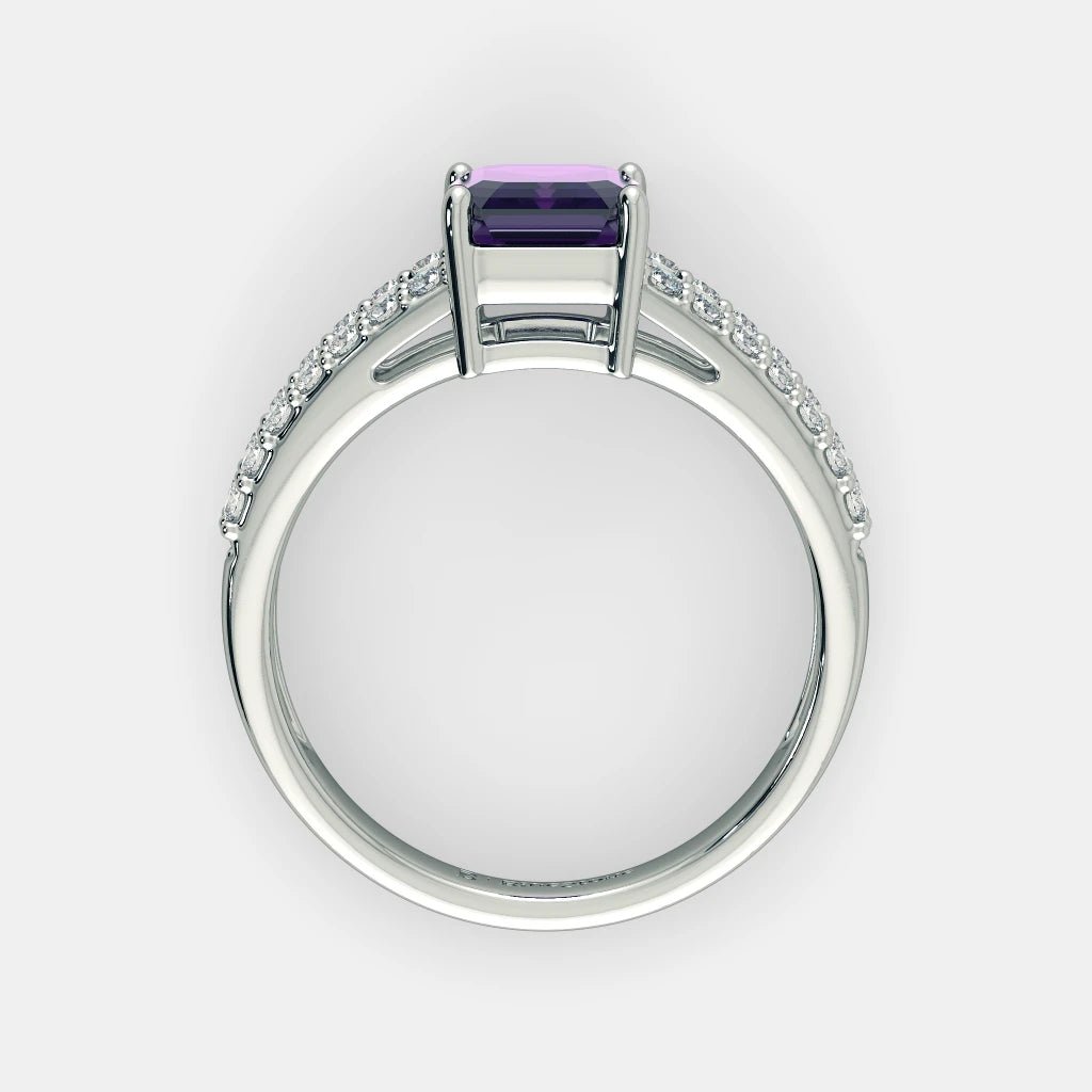 Premium Diamond Ring - 925 Silver - SENSATION Pakistan