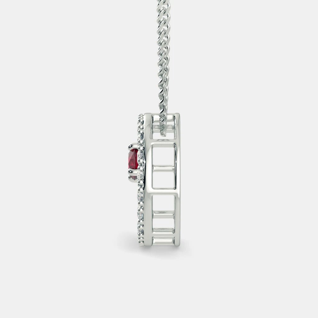 DRASTIC DIAMOND NECKLACE - 925 SILVER - SENSATION Pakistan